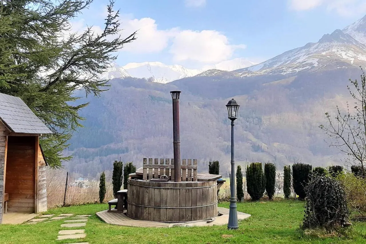 Вилла Chalet Charmant A Arrens Marsous Avec Jacuzzi Et Sauna